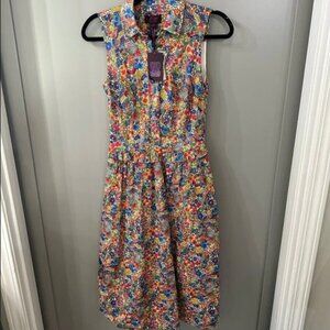 J. Crew Liberty Floral Margaret Annie Shirt Dress